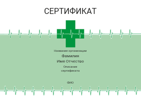 Квалификационные сертификаты A4 - Зеленый пульс
